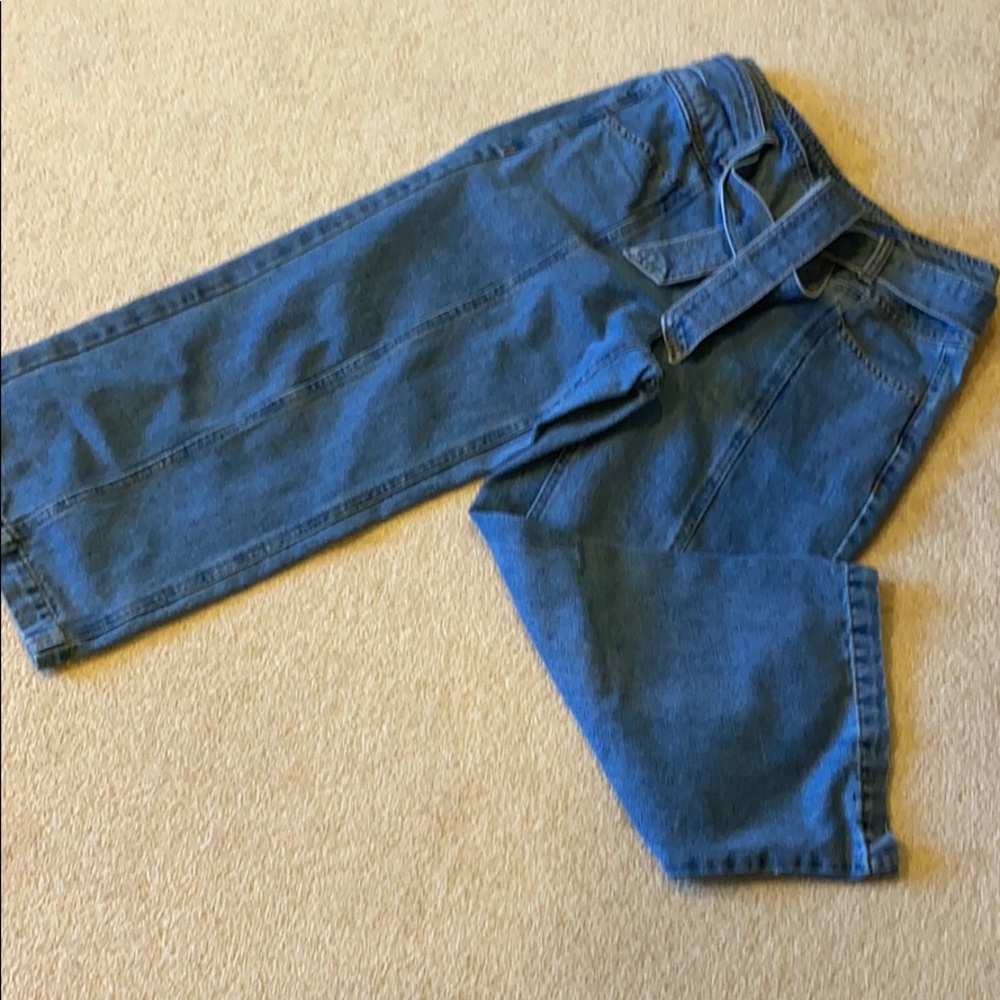 Wide leg jeans